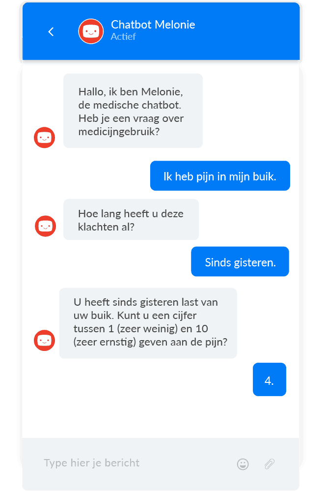 Medische chatbot gesprek 2