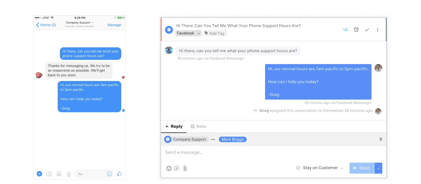 Chatbot voor Facebook Messenger