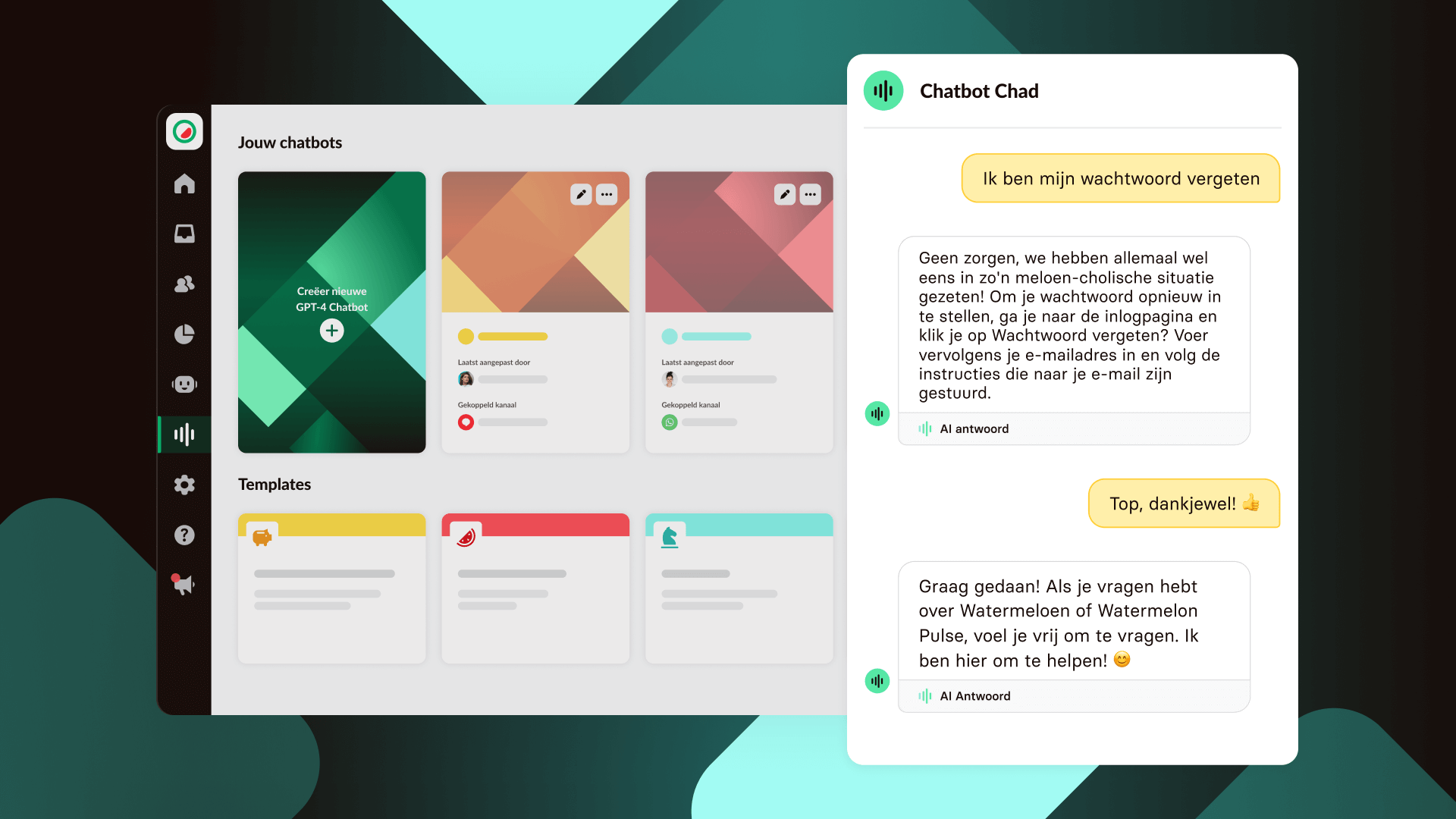 Live chat with AI Chatbot by Watermelon AI