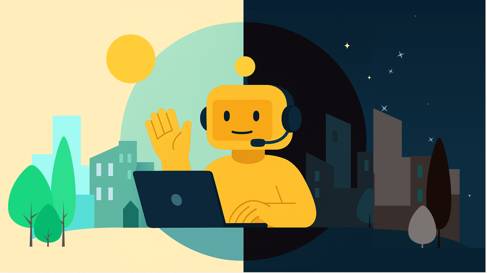 How AI keeps your customer service running 24/7