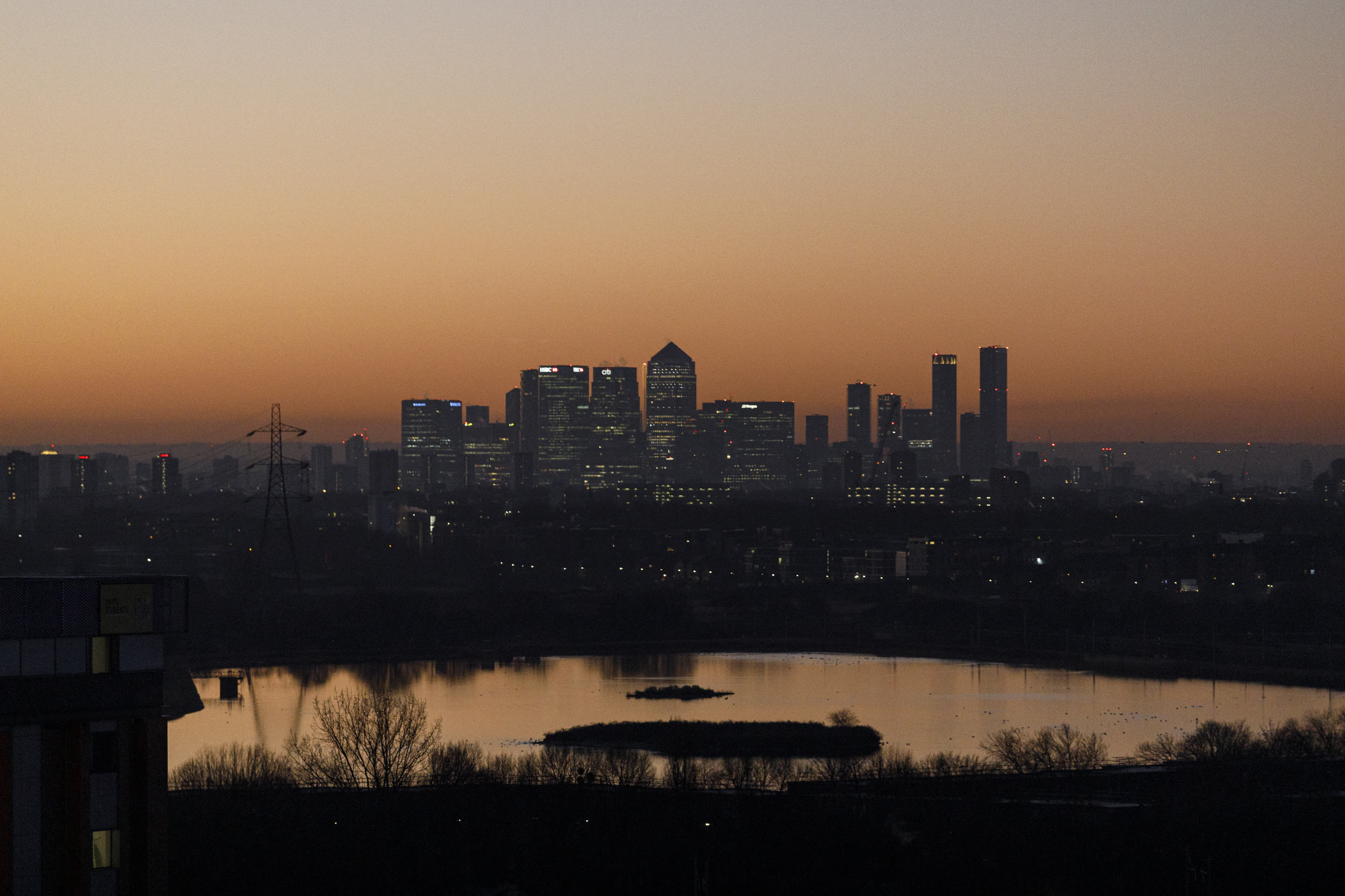 London skyline