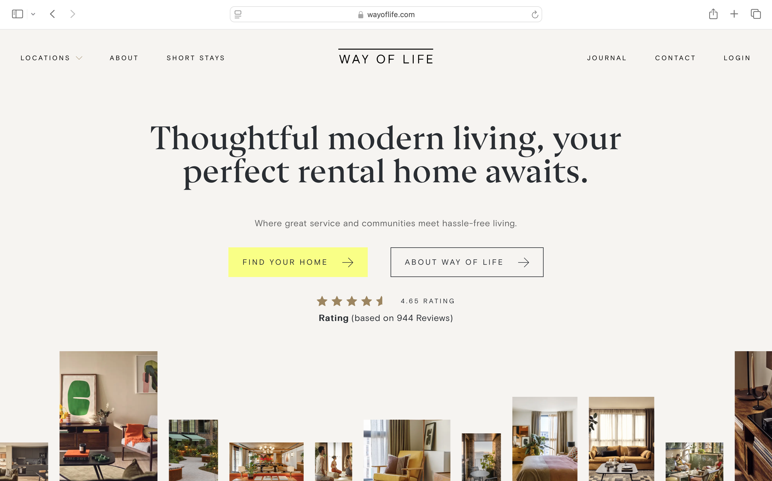 Screenshot of wayoflife.com